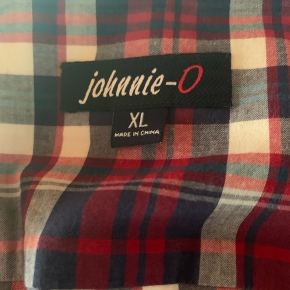 Johnnie-O Men’s Plaid Button Down. Size XL. Excellent‎ Condition! - Picture 4 of 4